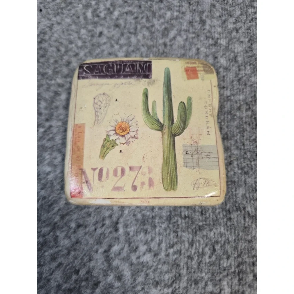 Set Of 4 Cactus Coasters